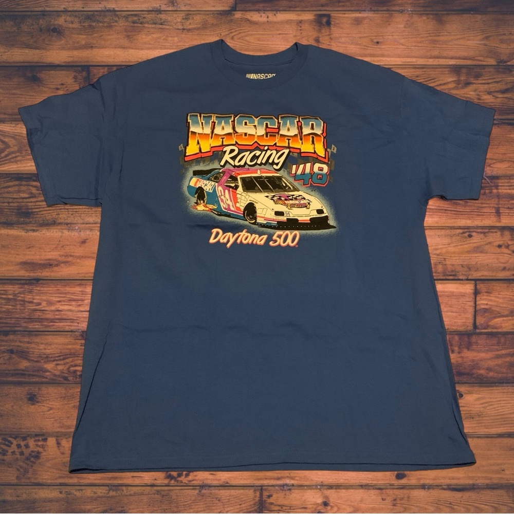 NASCAR Vintage Style Daytona 500 Shirt Sterling Martin Racing Ford Chevy